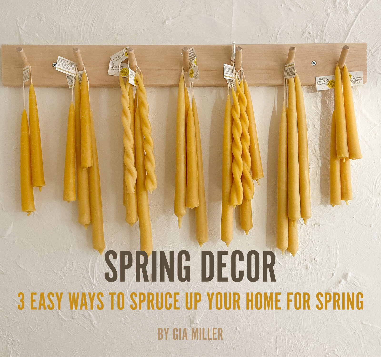 Spring Decor: 3 Easy Ways to Spruce Up Your Home For Spring
