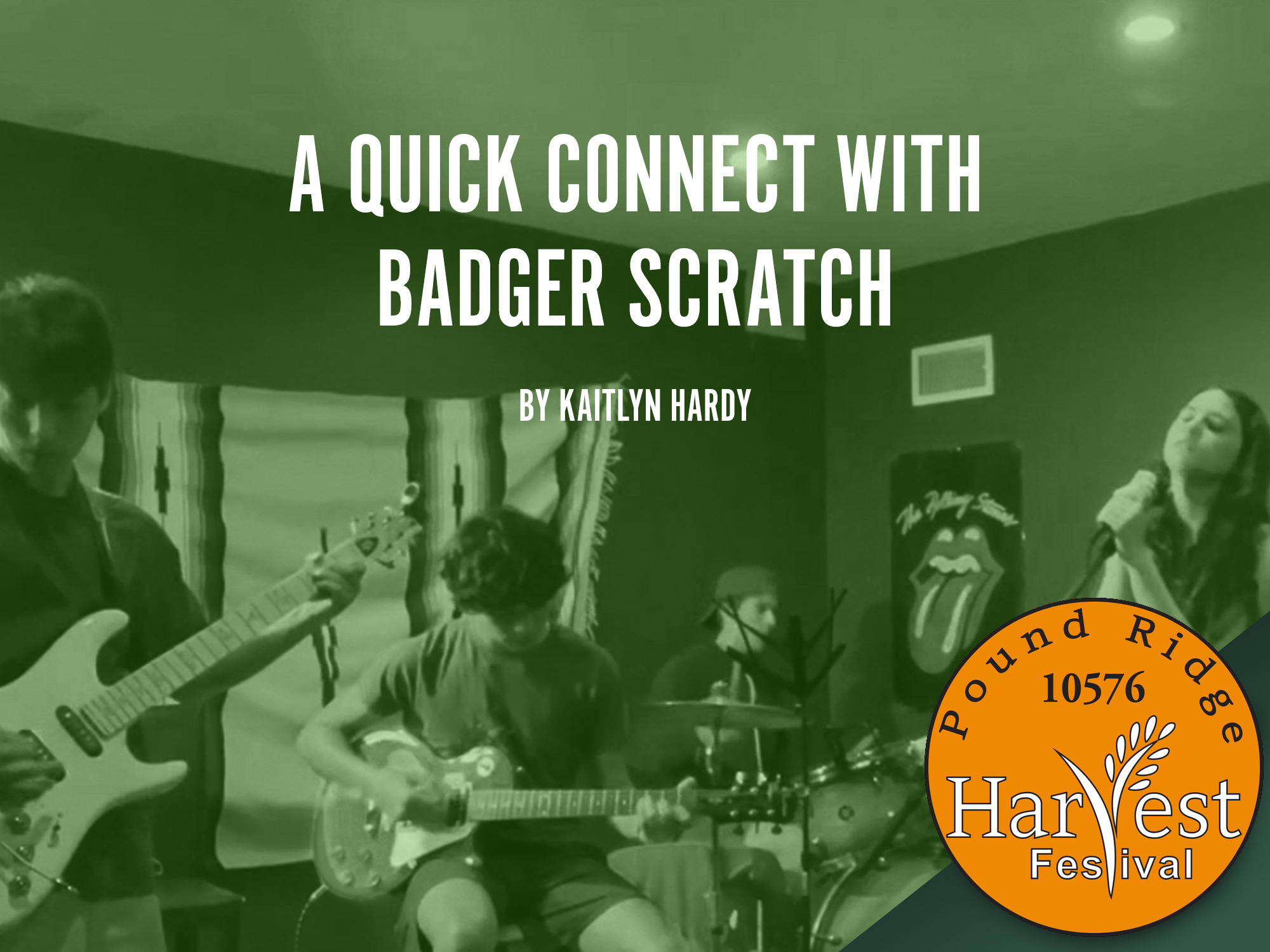 A Quick Connect with Badger Scratch