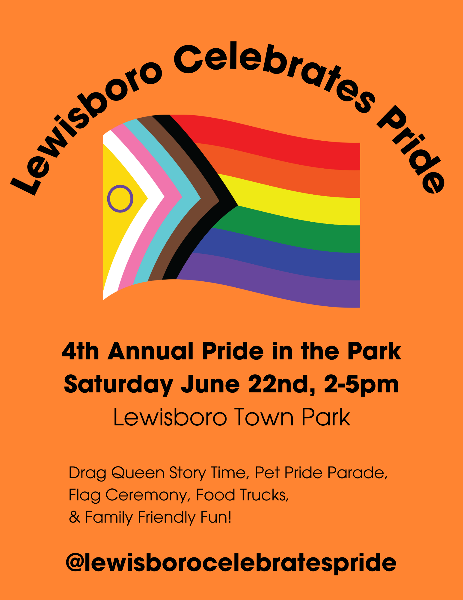 Lewisboro Celebrates Pride in the Park 2024 (FREE)