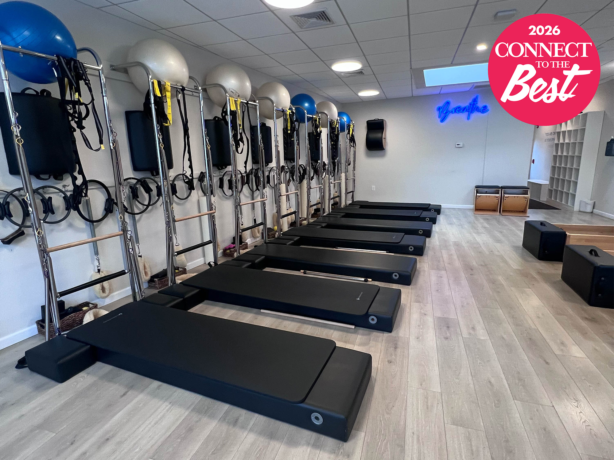 Best Boutique Fitness 2026 - Breathe Pilates & Yoga