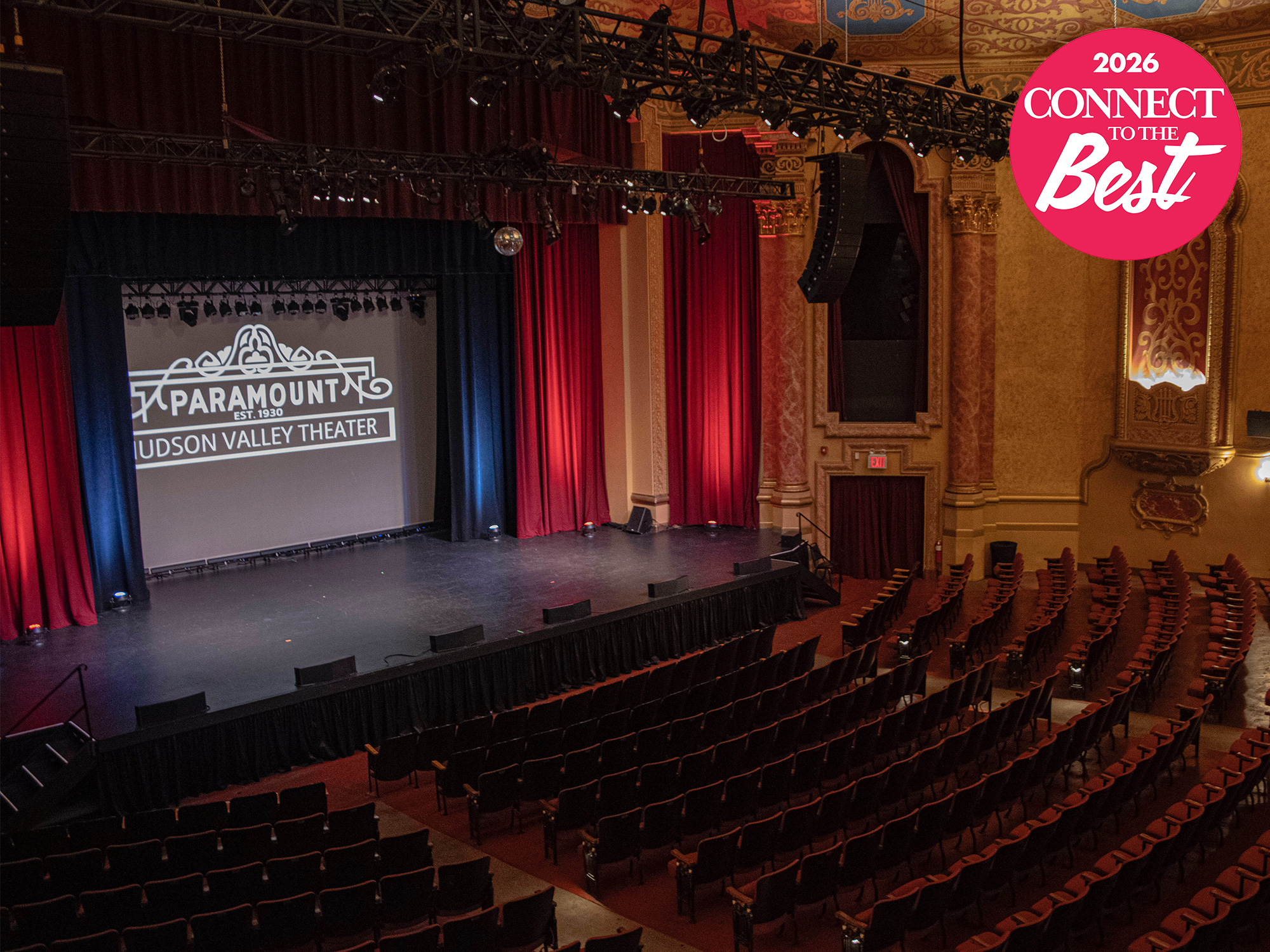 Best Performing Arts Space 2026 - Paramount Hudson Valley Theater