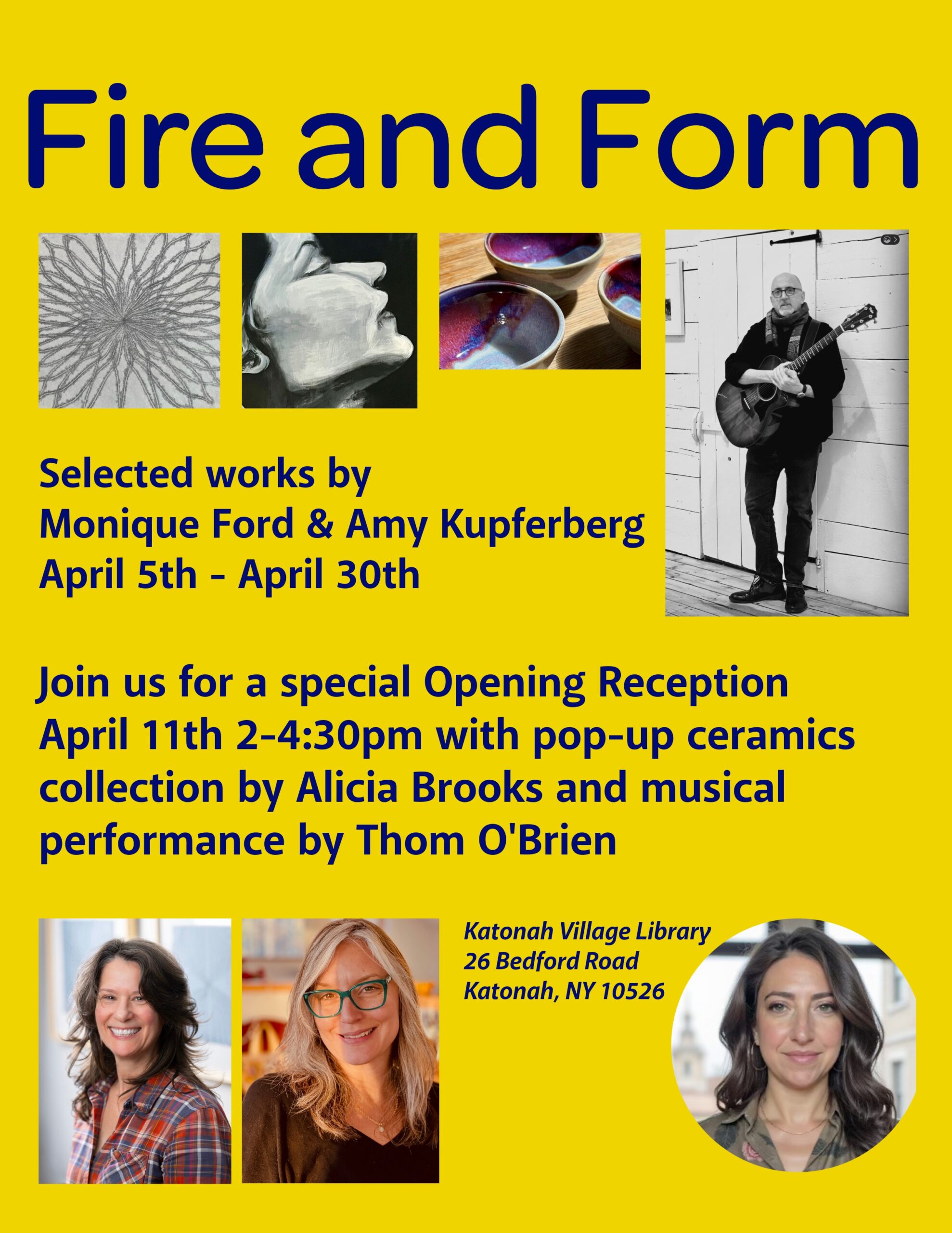 Fire and Form: Art Exhibit Opening Reception