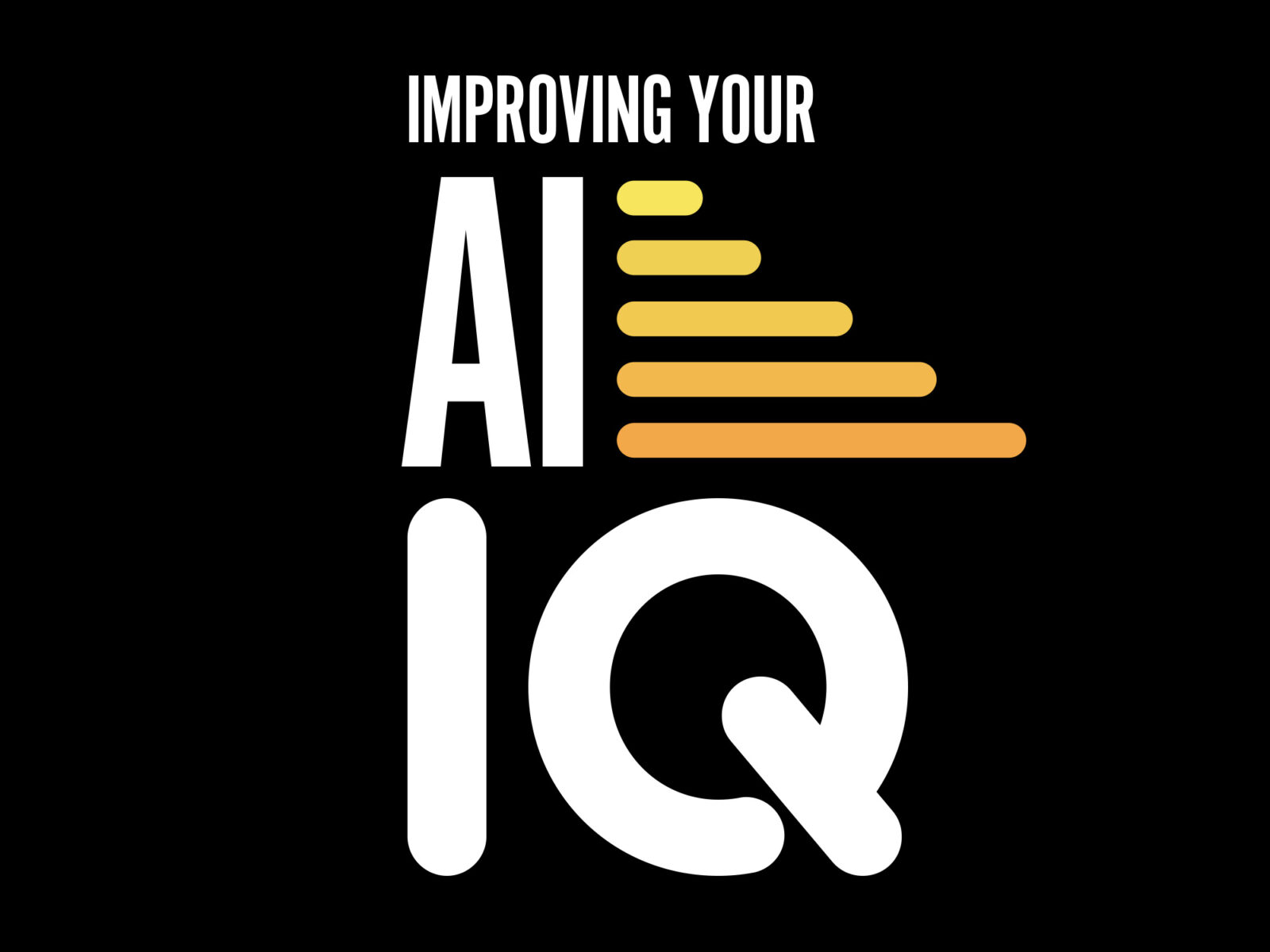 Improving Your AI IQ—AI For Your Home