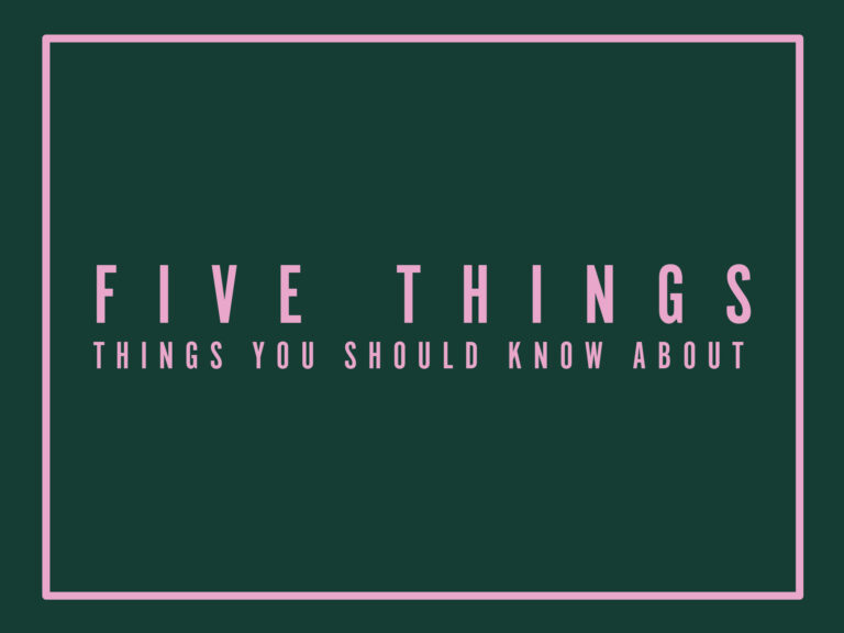 5 Things You Should Know About for July/August 2026